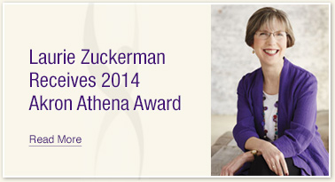 Laurie Zuckerman Receives 2014 Akron Athena Award
